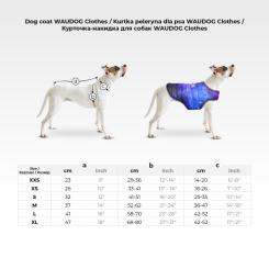 Курточка для животных WAUDOG Clothes Накидка Блоки M Фото 1