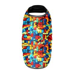 Курточка для животных WAUDOG Clothes Накидка Блоки M Фото 2