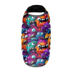 Курточка для животных WAUDOG Clothes Накидка Зубастые монстры S Фото 2