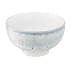 Салатник Ardesto Siena 11.5см, порцеляна, біло-сірий Фото 6