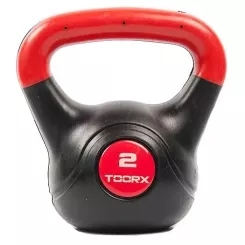Гиря Toorx PVC 2 кг Black/Orange (KRP-2) Фото