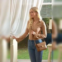 Сумка Ashwood C50 Tan Фото 6