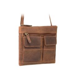 Сумка Visconti 18608 Slim Bag Oil Tan Фото 1