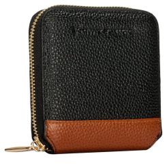Кошелек Smith & Canova 26803 Althorp Black-Tan Фото 1