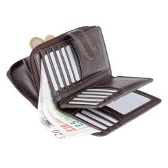 Кошелек Visconti HT33 Madame c RFID Chocolate Фото 3