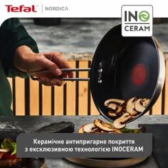 Сковорода Tefal Nordica, 20см, нержавіюча сталь Фото 6