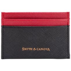 Кардхолдер Smith & Canova 26827 Devere Black-Red Фото