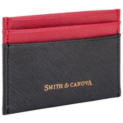 Кардхолдер Smith & Canova 26827 Devere Black-Red Фото 1