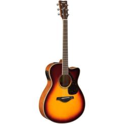Гитара электроакустическая Yamaha FSX820C Brown Sunburst Фото