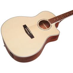 Гитара электроакустическая Cort GA-MEDX Open Pore Фото 2