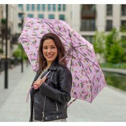 Зонт Fulton L354-041161 Minilite-2 Pink Floral Фото 1