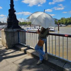 Зонт Fulton L908-039595 Kensington UV Star Cream Фото 2