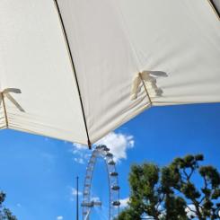 Зонт Fulton L908-039595 Kensington UV Star Cream Фото 4