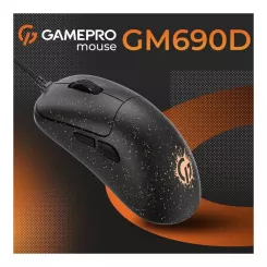 Мышка GamePro GM690D USB Black/Orange Фото 4