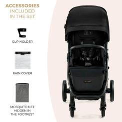 Коляска Kinderkraft Mitzy Ink Black (KSMITZ00BLK0000) Фото 8