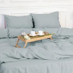 Постельное белье MirSon Льон Natural Linen Caspian 220х240 Фото 2