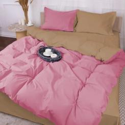 Постельное белье MirSon Poplin Line 015 + 041 Honey 110x140 Фото