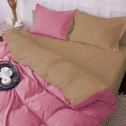 Постельное белье MirSon Poplin Line 015 + 041 Honey 110x140 Фото 1