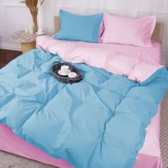 Постельное белье MirSon Poplin Line 018 + 067 Nelson 110x140 Фото