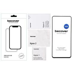 Стекло защитное BeCover Motorola Moto G75 10D Black Фото 2