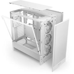 Корпус для ПК NZXT H5 Flow RGB Compact All White Фото 10