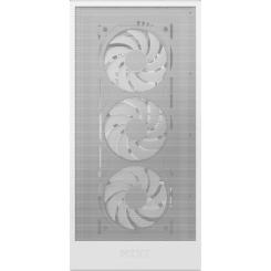 Корпус для ПК NZXT H5 Flow RGB Compact All White Фото 3