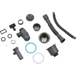 Мойка кухонная Kroner Schwarze-4545HM Фото 7