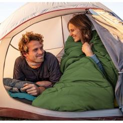 Спальный мешок Naturehike F150 NH22MSD05, правий зелений Фото 3