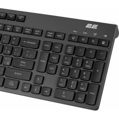 Клавиатура 2E KS280 Wireless/Bluetooth Black-Gray Фото 4