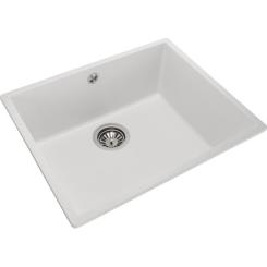 Мойка кухонная GRANADO Under top L white Фото 1