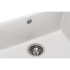 Мойка кухонная GRANADO Under top L white Фото 2