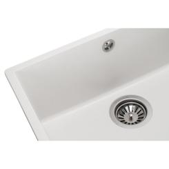 Мойка кухонная GRANADO Under top L white Фото 4