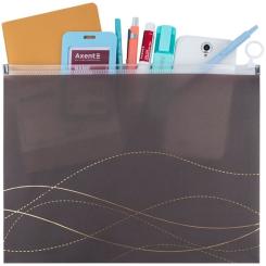 Папка на молнии Axent zip-lock А4 Waves-4 Фото 2