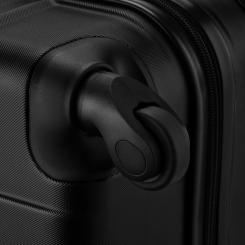 Чемодан Wenger Amplar, велика, пластик, 4 колеса, чорна Фото 10