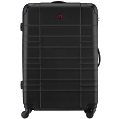 Чемодан Wenger Amplar, велика, пластик, 4 колеса, чорна Фото 2