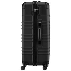 Чемодан Wenger Amplar, велика, пластик, 4 колеса, чорна Фото 3