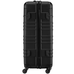 Чемодан Wenger Amplar, велика, пластик, 4 колеса, чорна Фото 5