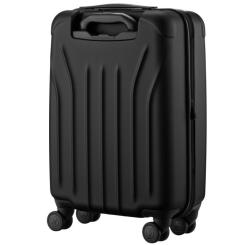 Чемодан Wenger Oryson, мала, пластик, 4 колеса, чорна Фото 2