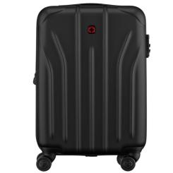 Чемодан Wenger Oryson, мала, пластик, 4 колеса, чорна Фото 3