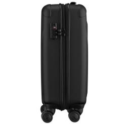 Чемодан Wenger Oryson, мала, пластик, 4 колеса, чорна Фото 4