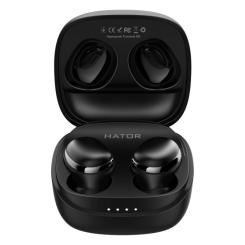 Наушники Hator Hyреrpunk Truedots SyncHUB Black Фото