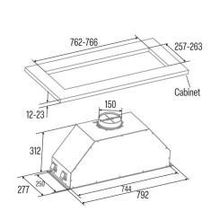 Вытяжка кухонная Cata Gt-Plus 75 X Фото 1