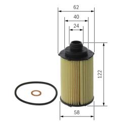 Фильтр масляный Bosch F026407348 Фото 4
