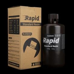 Фотополимерная смола ELEGOO Resin, Rapid Standard 1кг, gray Фото 1