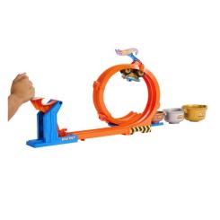 Автотрек Hot Wheels Monster Trucks Петли и трюки Фото 1