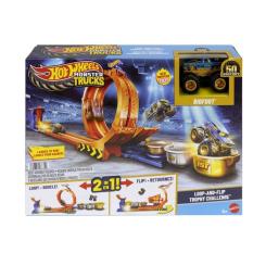 Автотрек Hot Wheels Monster Trucks Петли и трюки Фото 3