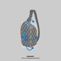 Сумка Pacsafe GO sling pack Черная Фото 7