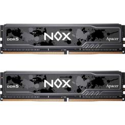 Модуль памяти для компьютера Apacer DDR5 32GB (2x16GB) 5600 MHz NOX Фото