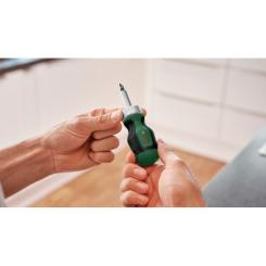 Набор отверток Bosch с трещоткой 6 насадок Фото 1