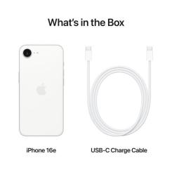 Мобильный телефон Apple iPhone 16e 128GB White Фото 8